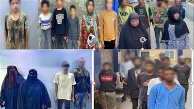 26 متهما.. جهود أمن القليوبية تحبط استغلال الأطفال الأحداث لأعمال التسول
