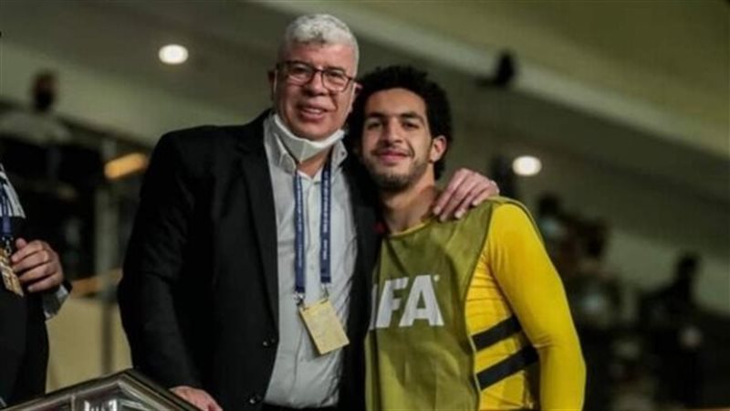 مصطفى شوبير ووالده أحمد شوبير