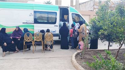 1736 مواطنا تلقوا الكشف والعلاج بالمجان في ميت غمر بالدقهلية