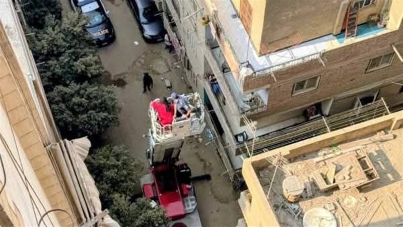 لحظة إنقاذ السيدة 