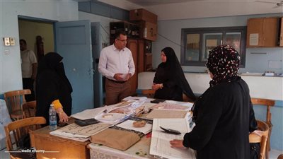 وكيل تعليم دمياط يتفقد ديوان المديرية لدفع عجلة العمل بالإدارات النوعية