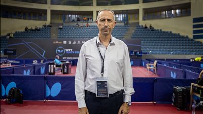 عمرو فهمي: نسعى لحصد أكبر عدد من الميداليات في بطولة مصر الدولية لتنس الطاولة