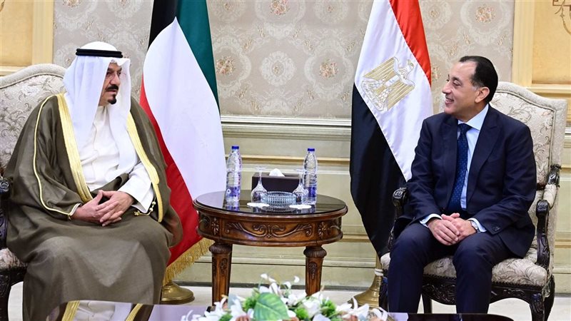 رئيسا وزراء مصر والكويت