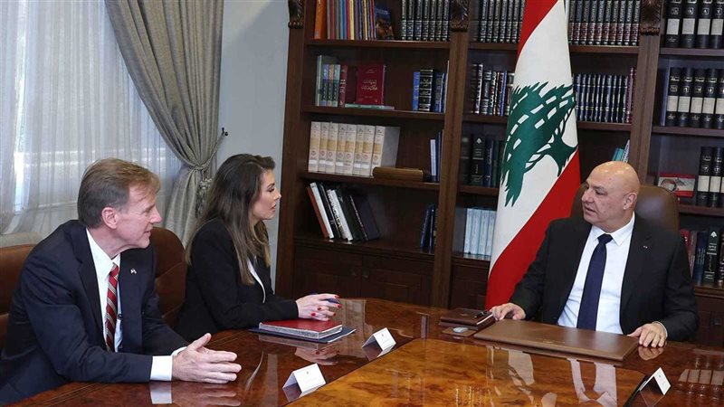 لقاء الرئيس عون وأورتاجوس