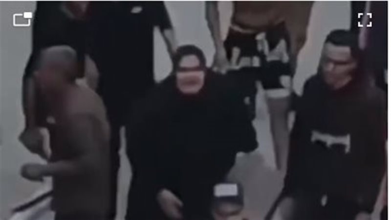 جانب من المشاجرة 