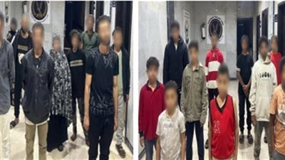 ضبط 14 متهما استغلوا 18 طفل أحداث في أعمال التسول بالقاهرة والجيزة