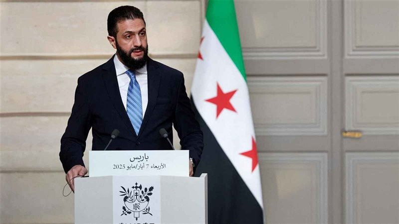  الرئيس السوري أحمد الشرع