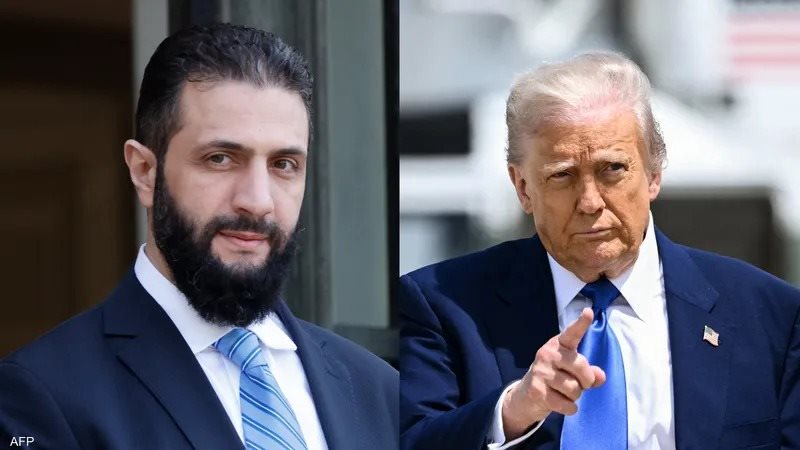 الشرع وترامب 