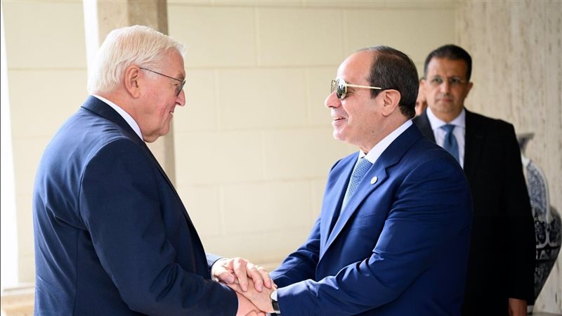الرئيس السيسي ورئيس ألمانيا