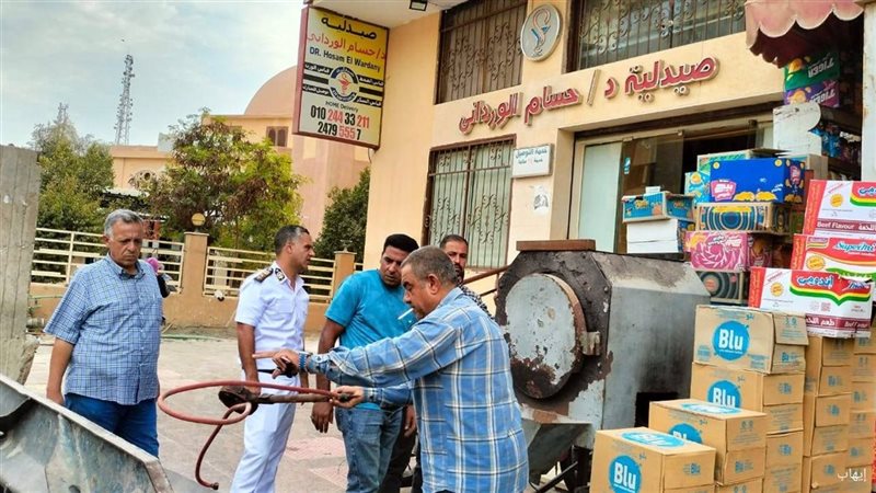 جهاز مدينة الشروق يواصل حملاته لفرض الانضباط
