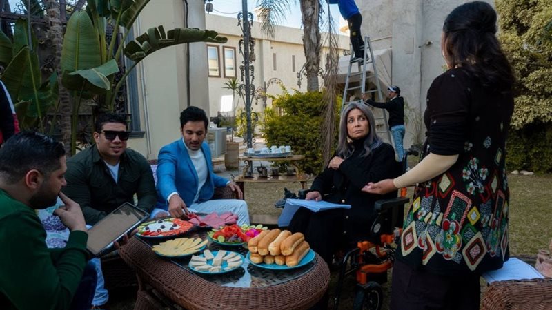 مشهد من مسلسل 