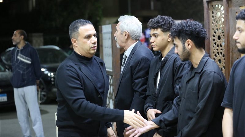 الزمالك يقيم عزاء محمد سعيد