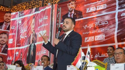 مؤتمر جماهيري حاشد لحزب العدل بشبرمنت لدعم مرشحه 