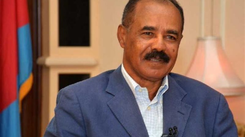 الرئيس الإريتري أسياس أفورقي