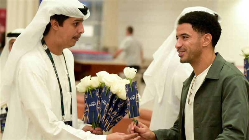 استقبال الزمالك في الامارات 