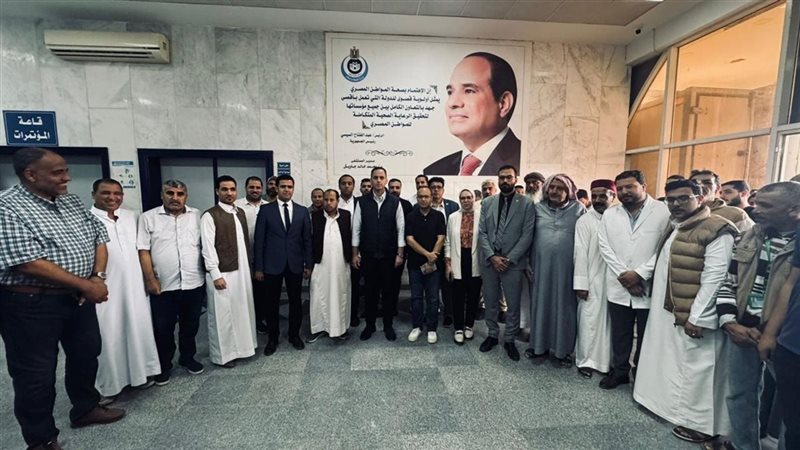 زيارة لمستشفيات مطروح