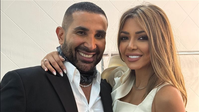 علياء بسيوني وأحمد سعد