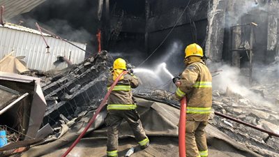 النيابة العامة تصرح بدفن 3 جثث في حريق بمصحة نفسية