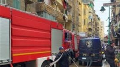 الحماية المدنية تسيطر على حريق شقة بمنطقة جسر السويس