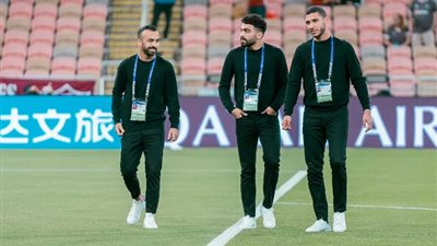 بالصور.. الأهلي يُعاين ملعب الجوهرة قبل مواجهة فلومينينسي