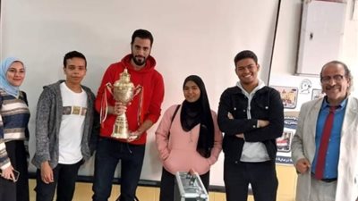 جامعة حلوان تعلن الفائزين بمسابقة دوري المعلومات العلمية