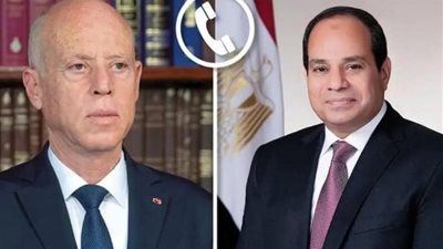 قيس سعيد يهنئ السيسي بإعادة انتخابه لفترة رئاسية أخرى