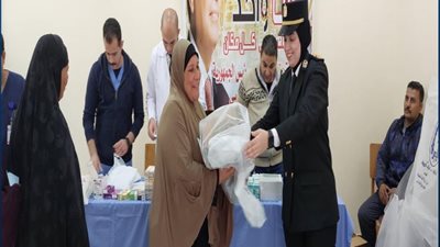 الداخلية تطلق قافلة طبية وإنسانية في نطاق محافظة الفيوم