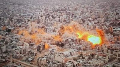 غارات كثيفة على مخيم المغازي وشرق قلقيلية