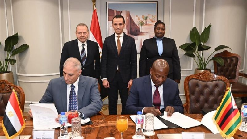 مذكرة تعاون بين مصر و زيمبابوي فى مجال الإسكان