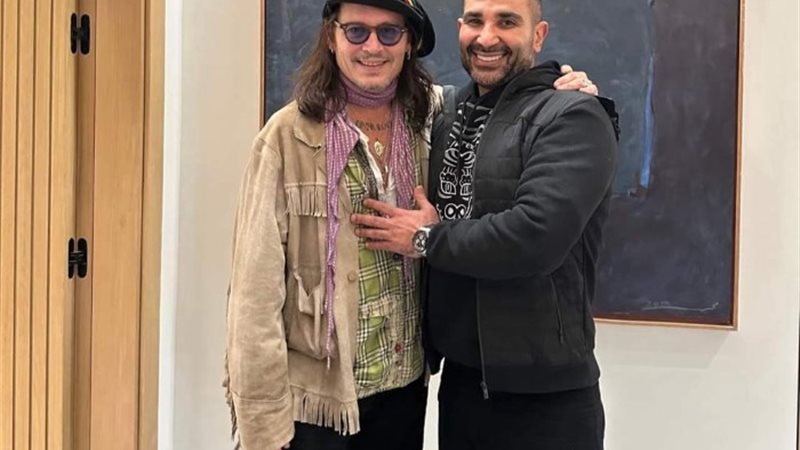 أحمد سعد وجوني ديب