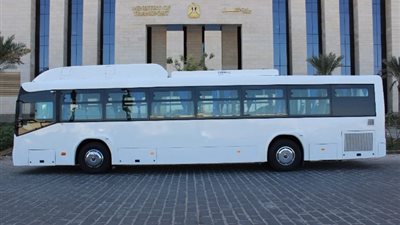 أتوبيس النصر للسيارات يبدأ العمل بالعاصمة الإدارية