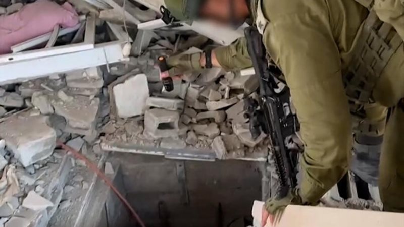 جيش الاحتلال في أنفاق غزة