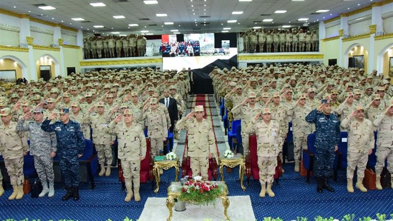 الفريق أول محـمد زكى القائد العام للقوات المسلحة