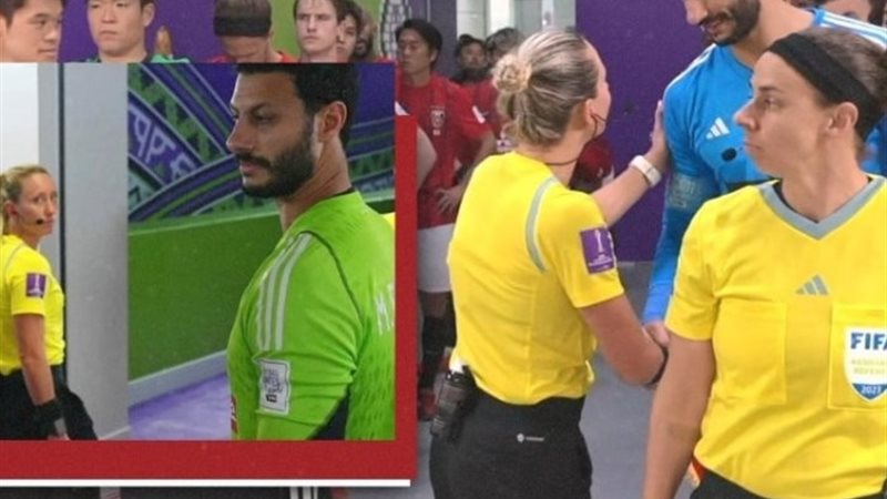 الحكمة الأمريكية توري بينسو ومحمد الشناوي
