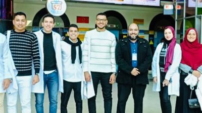 جامعة دراية تزور مستشفى 75375 لبث السعادة بين الأطفال