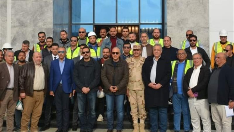 جولة تفقدية لوزير الري