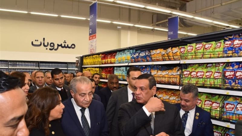 وزيرا التموين و التنمية المحلية