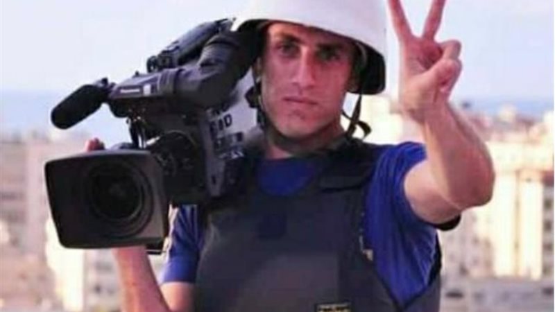 الصحفى الفلسطيني 