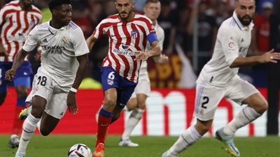 مباراة ريال مدريد وأتلتيكو مدريد في كأس السوبر الإسباني