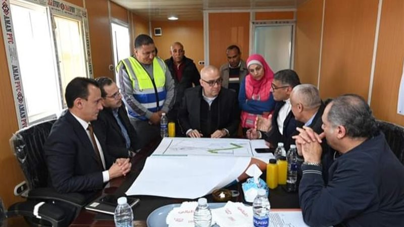 جانب من اجتماع وزارة الإسكان