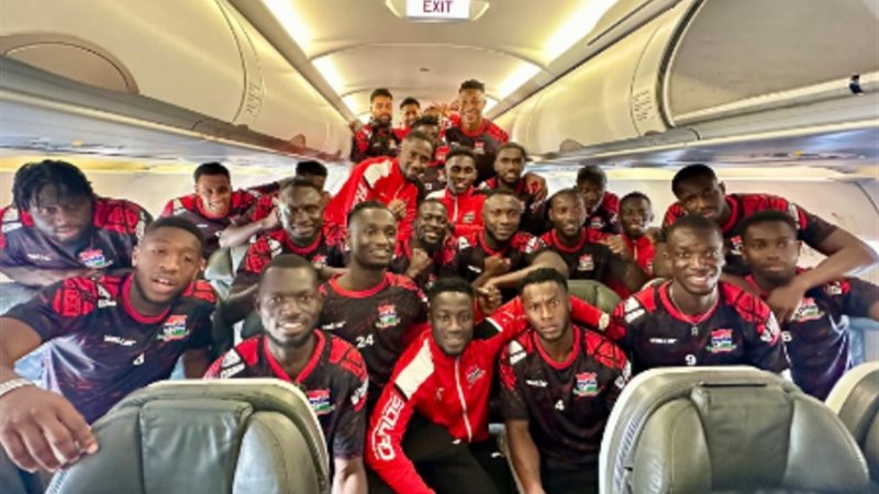 لاعبي منتخب جامبيا