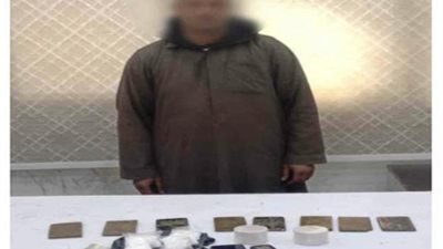 القبض على عاطل ضبط بحوزته 3.5 كيلو جرام من مخدرى الهيروين والآيس بالهرم