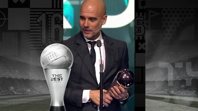 جوارديولا أفضل مدرب في العالم The Best FIFA لعام 2023