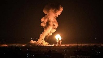 اعلام فلسطيني : اسرائيل شنت قصف عنيفا علي المناطق الغربية