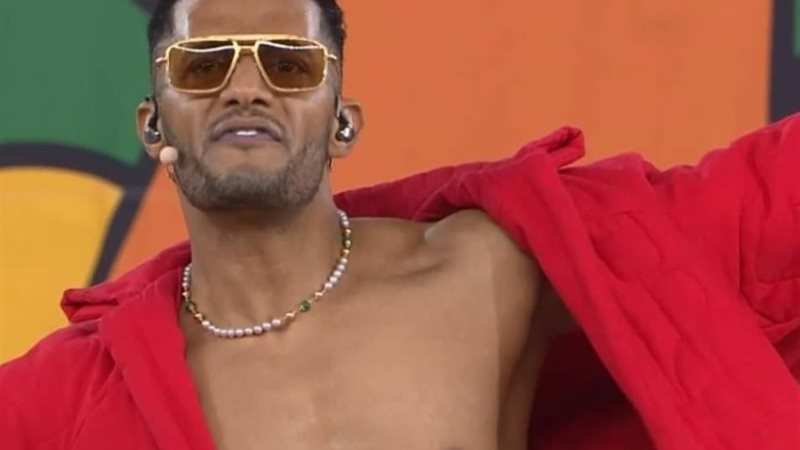 محمد رمضان من حفل افتتاح كاس امم افريقيا