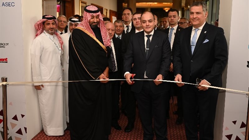من جانب فعاليات افتتاح المؤتمر والمعرض العربي الدولي السادس