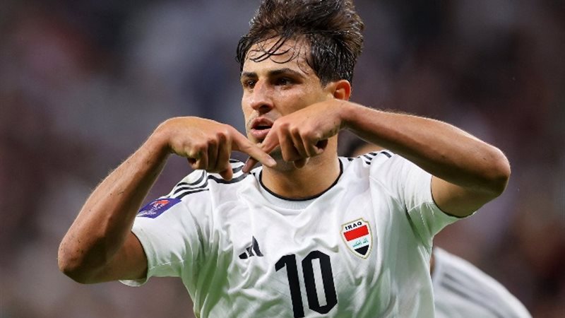 لاعب منتخب العراق