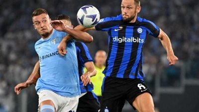 كأس السوبر الإيطالي, إنتر ميلان يتقدم على لاتسيو بهدف بالشوط الأول.. فيديو