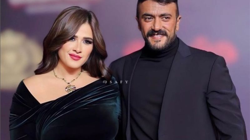 ياسمين عبد العزيز وأحمد العوضي