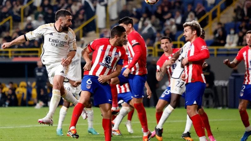 لاعبي ريال مدريد وأتليتكو مدريد